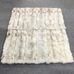 【包邮】新西兰高端奢华狐狸毛毯子 1张 图片色 180*210cm  